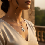 Load image into Gallery viewer, 925 Silver Citrine Star Pendant | Gemstone Jewelry for Women