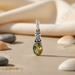 Load image into Gallery viewer, 925 Silver Citrine Pendant for Women | Gemstone Jewelry Gift