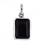 Load image into Gallery viewer, 925 Silver Black Onyx Pendant for Women | Gemstone Jewelry