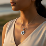 将图像加载到图库查看器中, 925 Silver Onyx Pendant for Women | Gemstone Jewelry Gift
