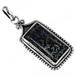Load image into Gallery viewer, 925 Silver Blue Stone Pendant Necklace for Women | Gift Jewelry