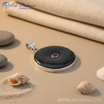 Load image into Gallery viewer, 925 Sterling Silver Round Pearl Pendant | Women's Jewelry Gift