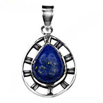 Load image into Gallery viewer, 925 Silver Lapis Lazuli Teardrop Pendant for Women | Gift