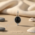 Load image into Gallery viewer, 925 Silver Black Onyx Pendant for Women | Gemstone Jewelry