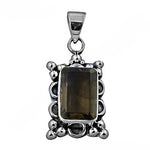 Load image into Gallery viewer, 925 Silver Smoky Quartz Pendant for Women | Gemstone Jewelry