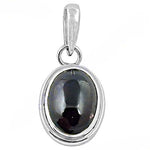 Load image into Gallery viewer, 925 Silver Black Onyx Oval Pendant for Women | Gemstone Jewelry