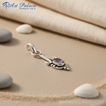 Load image into Gallery viewer, Colgante de amatista en plata 925 para mujer | Joyería con piedras preciosas