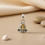 Load image into Gallery viewer, 925 Silver Citrine Pendant for Women | Gemstone Jewelry