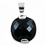 Load image into Gallery viewer, 925 Silver Black Onyx Pendant for Women | Gemstone Jewelry