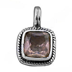 Load image into Gallery viewer, 925 Silver Smoky Quartz Pendant for Women | Daily Wear Gift