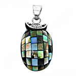 Load image into Gallery viewer, Silver Mother of Pearl Pendant Necklace | Women's Jewelry Gift