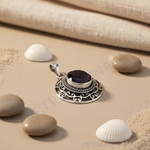 Load image into Gallery viewer, 925 Silver Onyx Pendant for Women | Gemstone Jewelry Gift