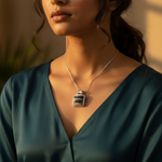 Load image into Gallery viewer, 925 Silver Zebra Jasper Pendant for Women | Daily Wear