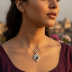 将图像加载到图库查看器中, 925 Sterling Silver Garnet Pendant for Women | Gemstone Jewelry
