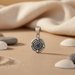Load image into Gallery viewer, 925 Silver Blue Gemstone Pendant for Women | Daily Wear Jewelry