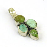 Load image into Gallery viewer, 925 Silver Turquoise Gemstone Pendant for Women | Daily Wear