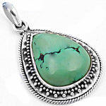 Load image into Gallery viewer, 925 Sterling Silver Turquoise Pendant for Women | Gemstone Jewelry
