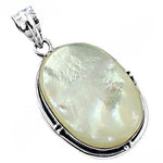 Load image into Gallery viewer, 925 Silver Mother of Pearl Pendant for Women | Gift Jewelry
