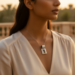 Load image into Gallery viewer, 925 Silver Citrine Pendant for Women | Gemstone Jewelry