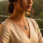 将图像加载到图库查看器中, 925 Silver Oval Pendant for Women | Gemstone Jewelry Gift