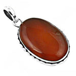Load image into Gallery viewer, 925 Silver Carnelian Pendant for Women | Gemstone Jewelry