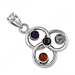 Load image into Gallery viewer, 925 Silver Gemstone Pendant Necklace for Women | Gift Jewelry