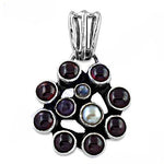 Load image into Gallery viewer, 925 Silver Gemstone Pendant for Women | Daily Wear Jewelry