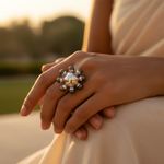 Load image into Gallery viewer, 925 Silver & Pearl Flower Pendant | Women's Pearl Jewelry