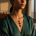将图像加载到图库查看器中, 925 Silver Garnet Pendant for Women | Gemstone Jewelry
