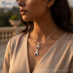 Load image into Gallery viewer, 925 Silver Garnet Pendant Necklace for Women | Gift Jewelry