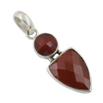 Load image into Gallery viewer, 925 Silver Red Carnelian Pendant for Women | Gemstone Jewelry
