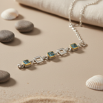 Load image into Gallery viewer, 925 Silver Blue Topaz Bracelet for Women | Daily Wear