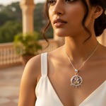 将图像加载到图库查看器中, 925 Sterling Silver Amethyst Pendant for Women | Gemstone Jewelry