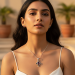 将图像加载到图库查看器中, 925 Silver Gemstone Pendant for Women | Daily Wear Jewelry