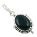 Load image into Gallery viewer, 925 Sterling Silver Onyx Pendant for Women | Gemstone Jewelry