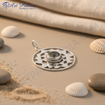 Load image into Gallery viewer, 925 Silver Smoky Quartz Pendant for Women | Gemstone Jewelry