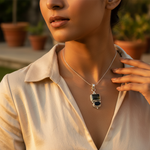 Load image into Gallery viewer, 925 Sterling Silver Gemstone Pendant for Women | Daily Wear