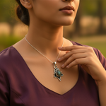 Load image into Gallery viewer, 925 Sterling Silver Labradorite Pendant | Women's Gemstone Jewelry