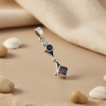 Load image into Gallery viewer, 925 Silver Amethyst Pendant Necklace | Women's Elegant Jewelry