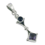 Load image into Gallery viewer, 925 Silver Amethyst Pendant Necklace | Women's Elegant Jewelry