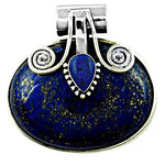 Load image into Gallery viewer, 925 Silver Lapis Lazuli Pendant for Women | Gemstone Jewelry