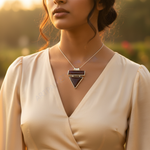 Load image into Gallery viewer, Colgante de cornalina de plata para mujer | Joyería moderna