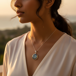 将图像加载到图库查看器中, 925 Silver Moonstone Pendant for Women | Daily Wear Gift