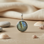 将图像加载到图库查看器中, 925 Silver Moonstone Pendant for Women | Daily Wear Gift