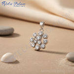 Load image into Gallery viewer, Colgante de circonita cúbica en plata 925 para mujer | Uso diario