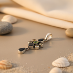 Load image into Gallery viewer, 925 Silver Multi-Gemstone Pendant for Women | Fine Jewelry