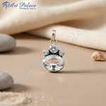 Load image into Gallery viewer, Colgante de plata de ley 925 con circonita cúbica para mujer | Joyería de regalo