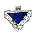 Load image into Gallery viewer, 925 Silver Lapis Lazuli Pendant for Women | Triangle Pendant