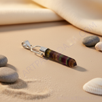 Load image into Gallery viewer, Colgante de fluorita de plata | Joyería de piedras preciosas naturales para mujer