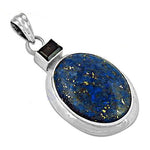 Load image into Gallery viewer, 925 Silver Lapis Lazuli Pendant for Women | Gemstone Jewelry